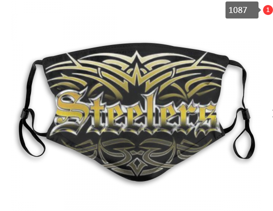 NFL Pittsburgh Steelers #30 Dust mask with filter